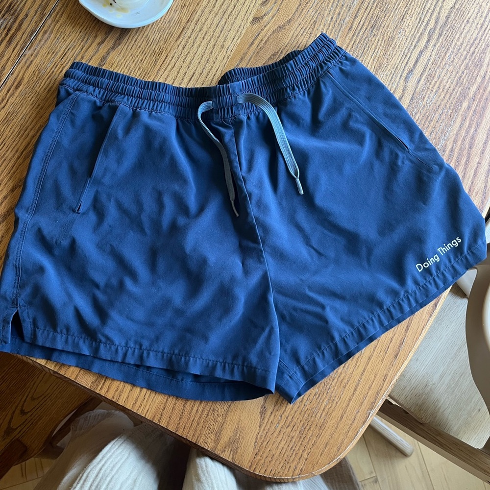 Outdoor voices shorts navy size small